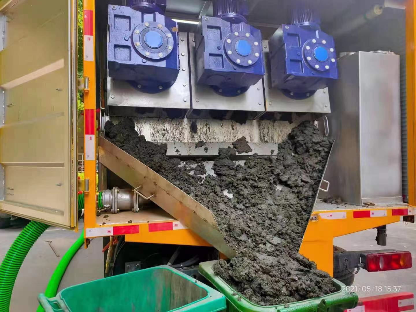 邗江化粪池清掏城市维护站-泥浆净化干湿分离处理